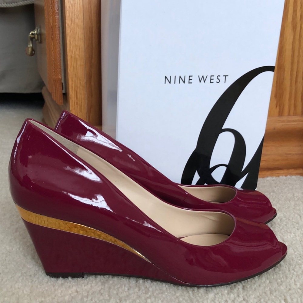 Nine West Wedge Heel Dress Shoes